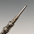 British Antique Mechanical Pencil Red Glass Decoration Telescoping 81-98mm